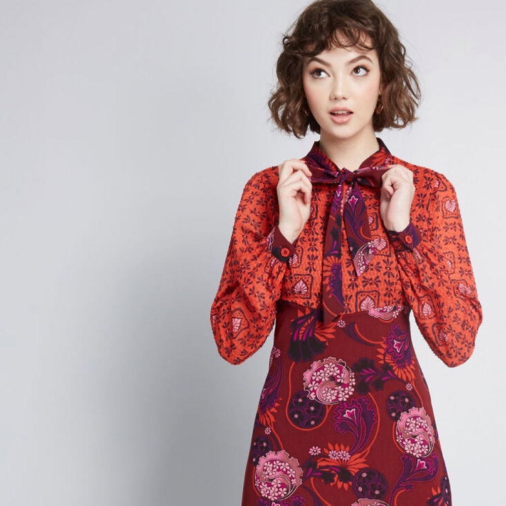 SOLD 🧡 ModCloth Dress 🧡 - Picture 2 of 5